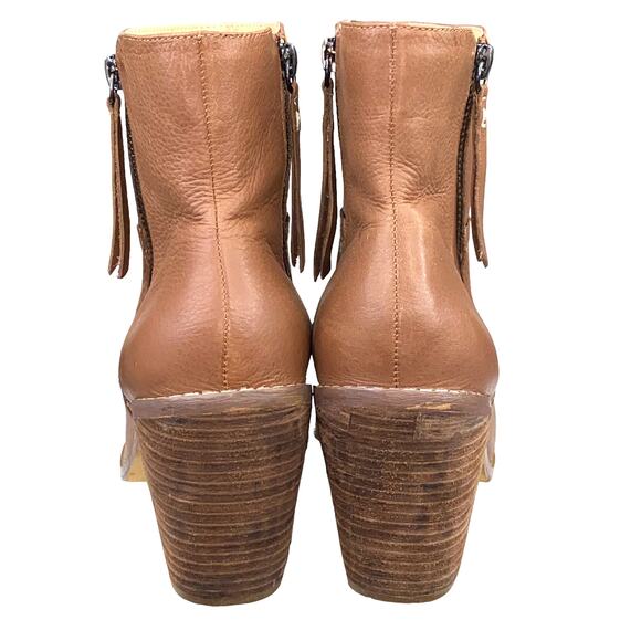 Kelsi Dagger Brooklyn X Anthropologie Women's Brown Ankle Boot Size US 9.5 - Picture 7 of 12